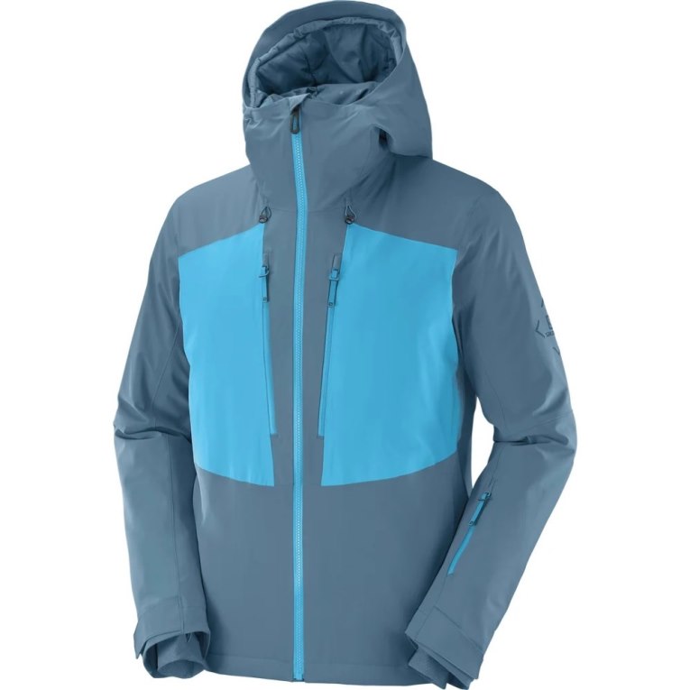 Chaquetas Aislantes Salomon Highland Hombre Azules | MX JGIM291